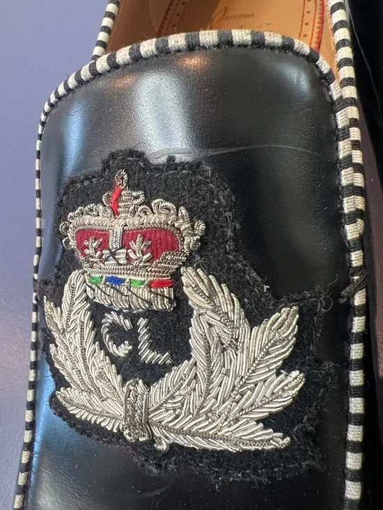 Christian Louboutin Laperouse Flat Black Silver Cap Toe EU 41 - Picture 12 of 14